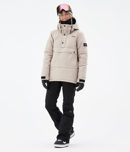 Snowboard Jacket Women Sand