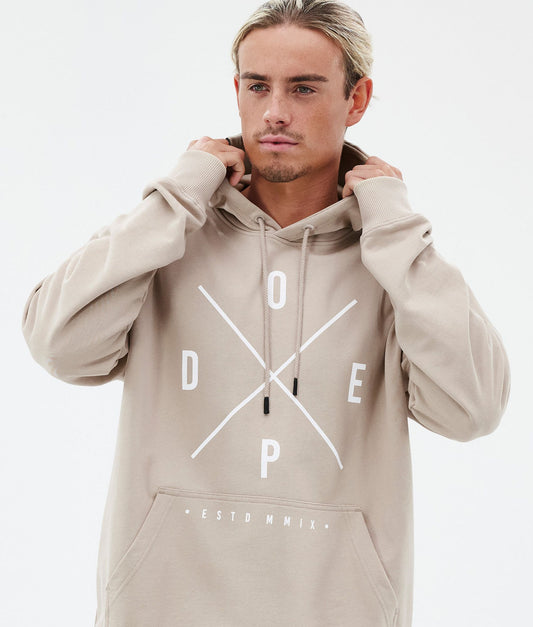 Hoodie Men 2X-Up Sand