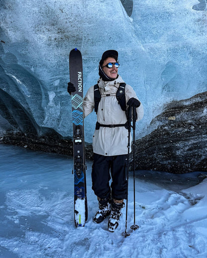 Snowboard Jacket Men Sand