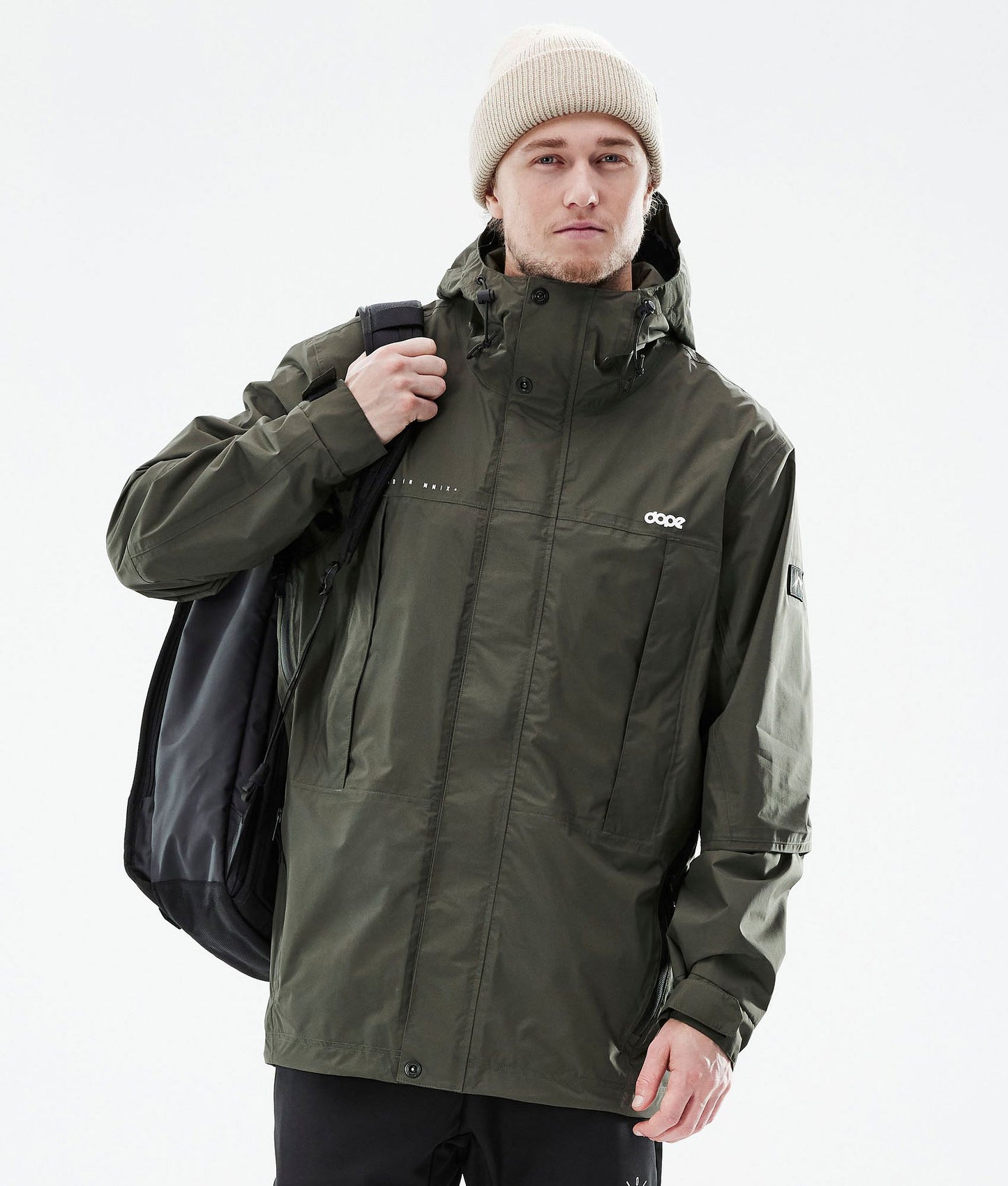 Outdoor Jacket Men Olive Green
