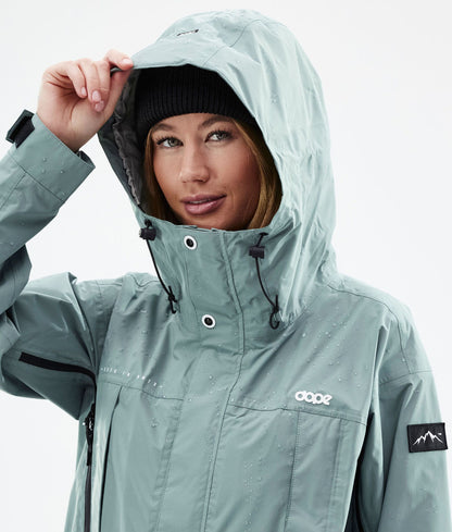 Outdoor Jacket Women Faded Green