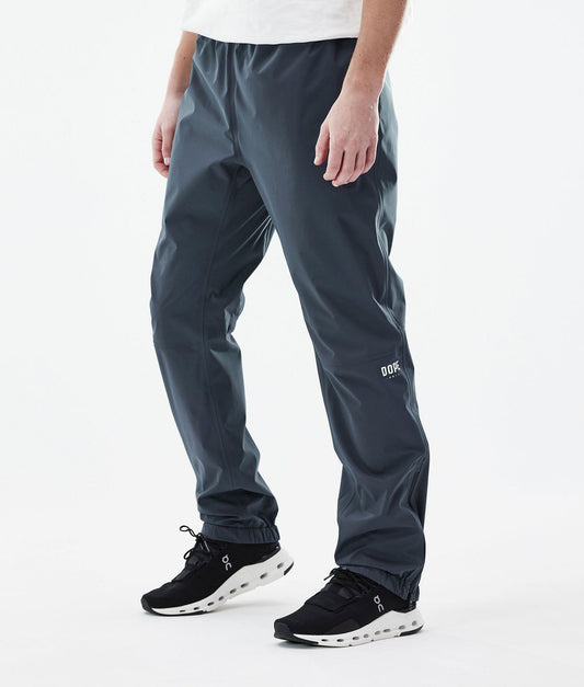 Rain Pants Men Metal Blue