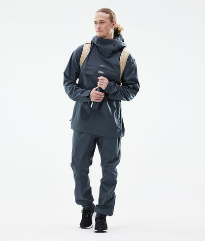 Rain Pants Men Metal Blue