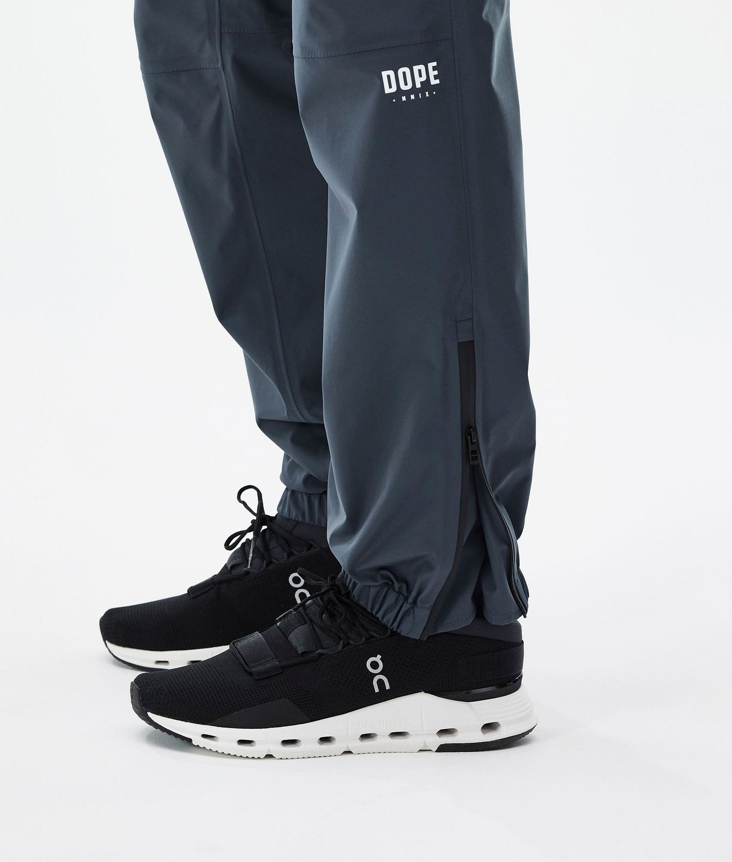 Rain Pants Men Metal Blue