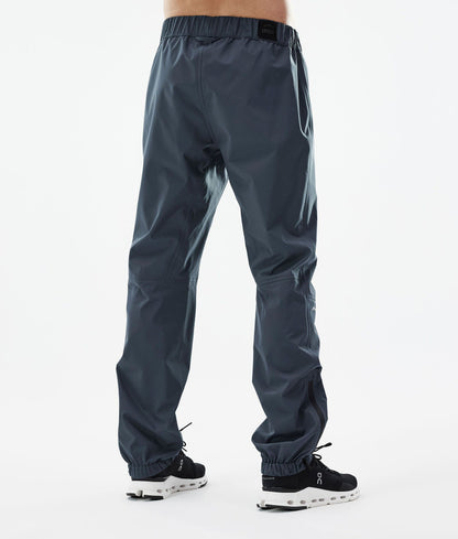 Rain Pants Men Metal Blue