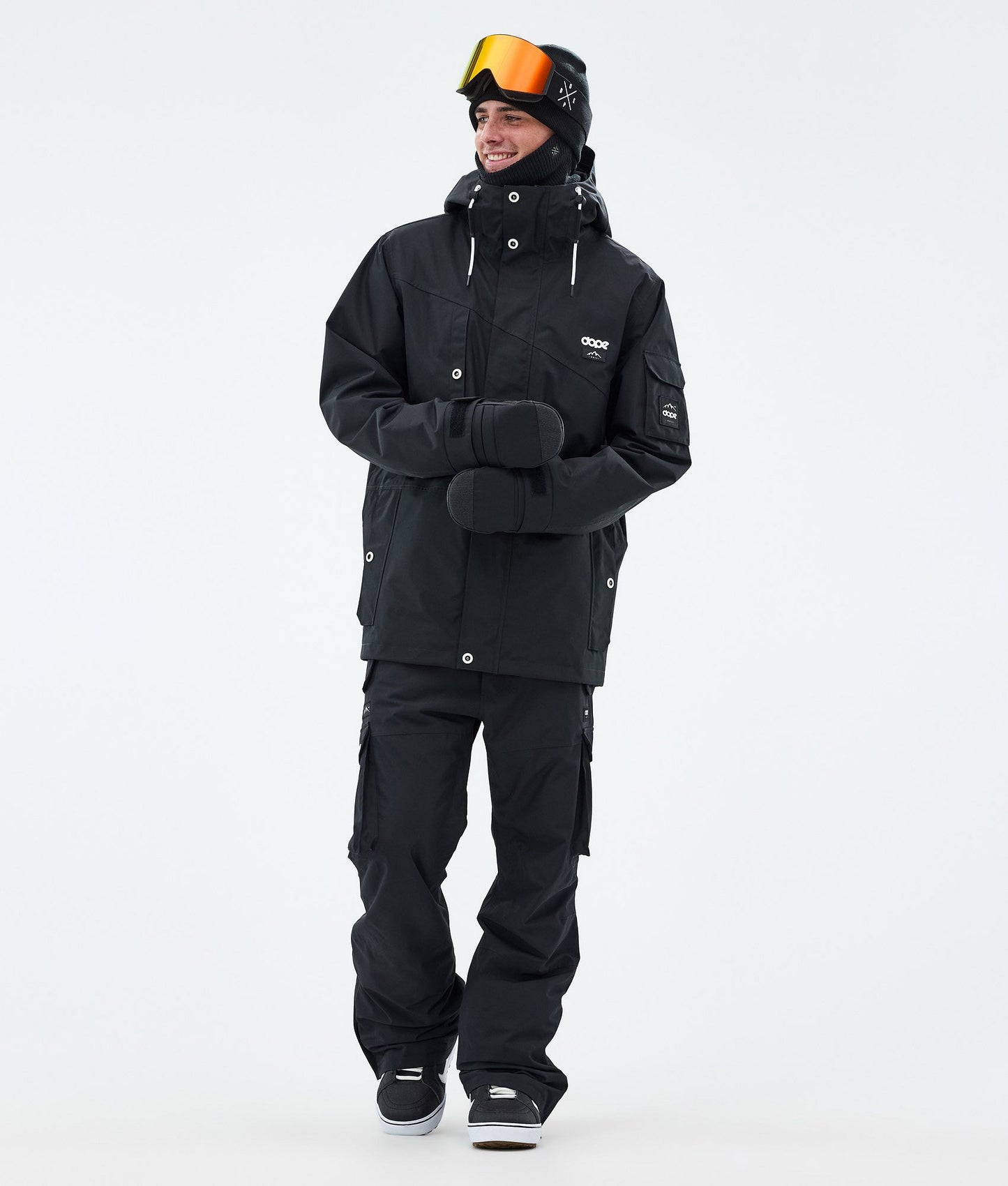 Snowboard Jacket Men Black