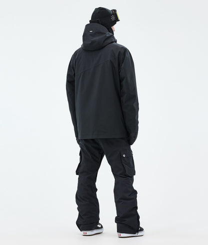 Snowboard Jacket Men Black