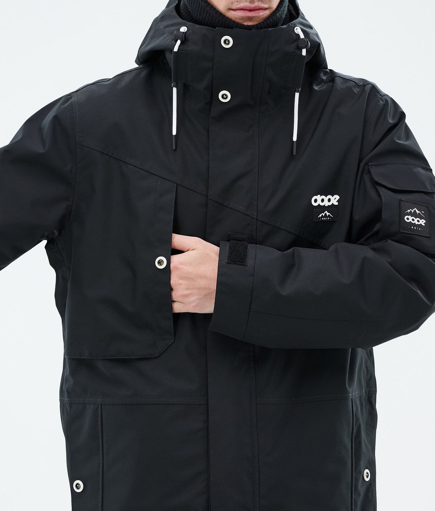 Snowboard Jacket Men Black