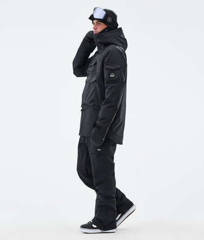 Snowboard Jacket Men Black