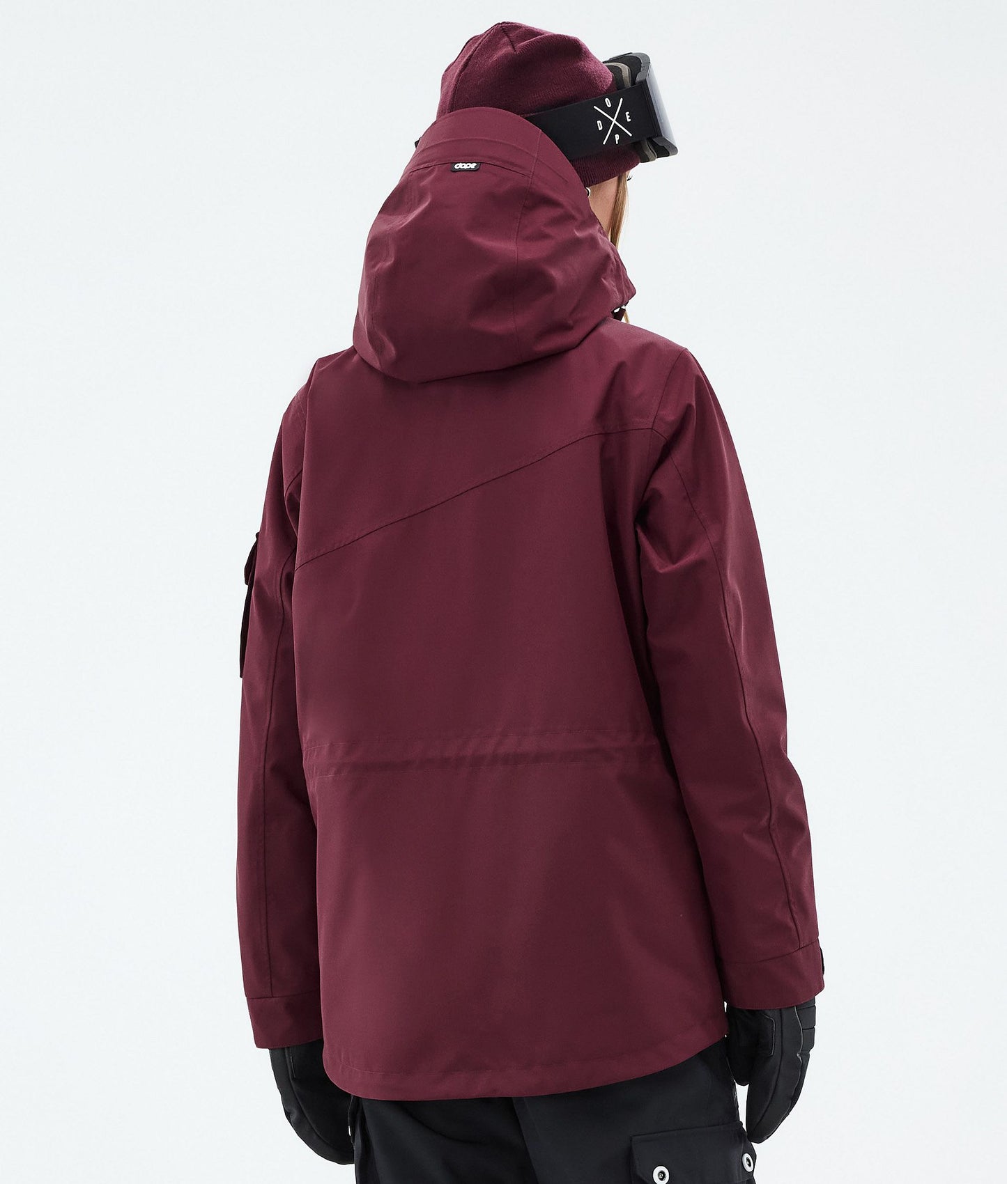 Snowboard Jacket Women Burgundy