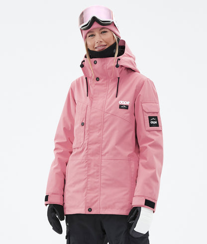Snowboard Jacket Women Deep Red