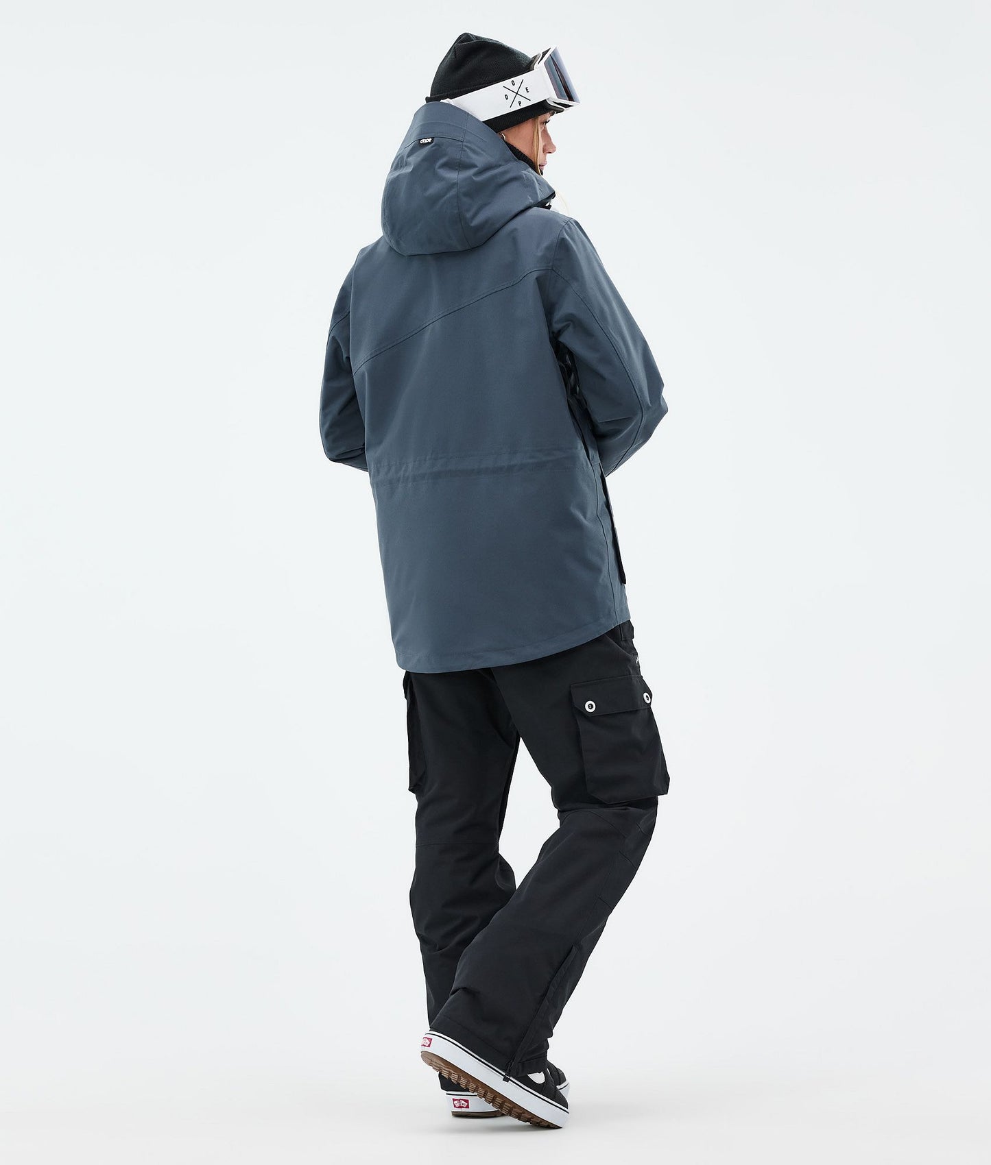 Snowboard Jacket Women Metal Blue