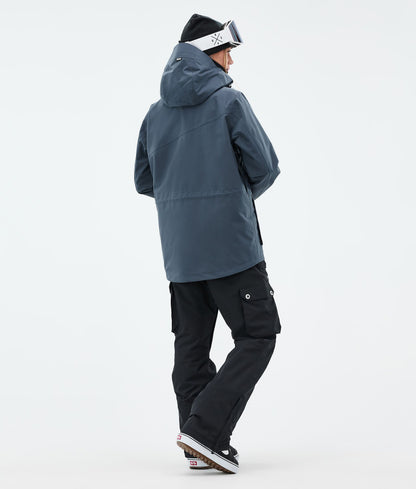 Snowboard Jacket Women Metal Blue