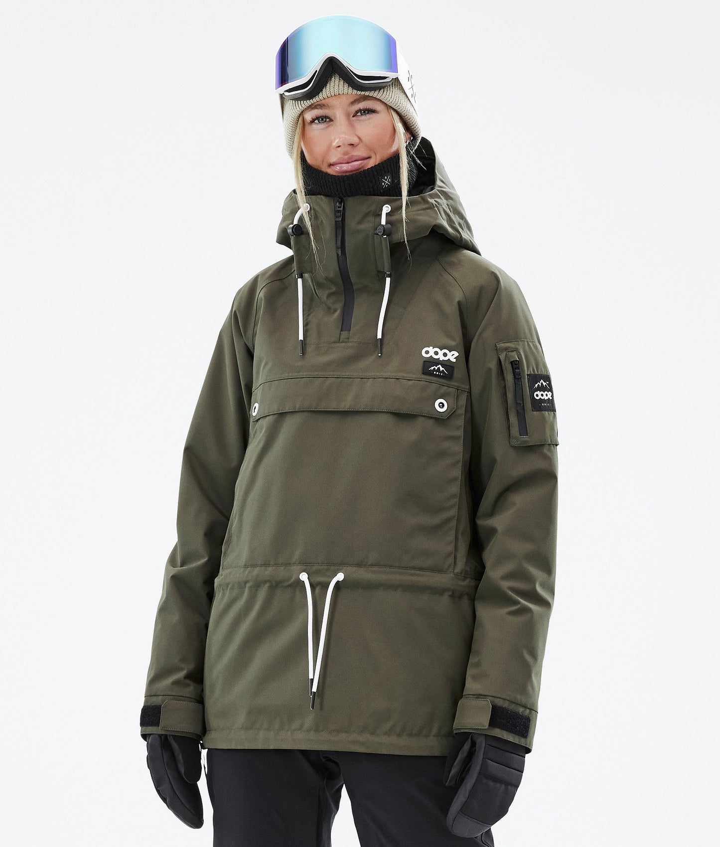Snowboard Jacket Women Dots Phantom