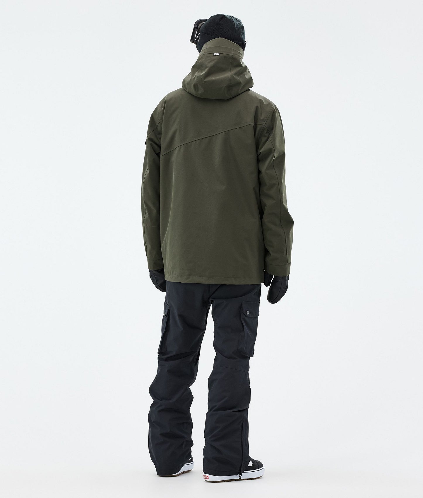 Snowboard Jacket Men Olive Green