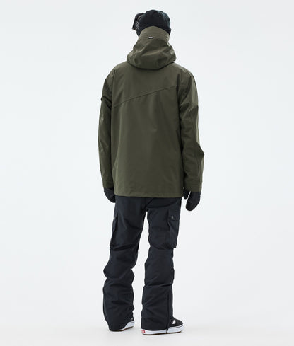 Snowboard Jacket Men Olive Green
