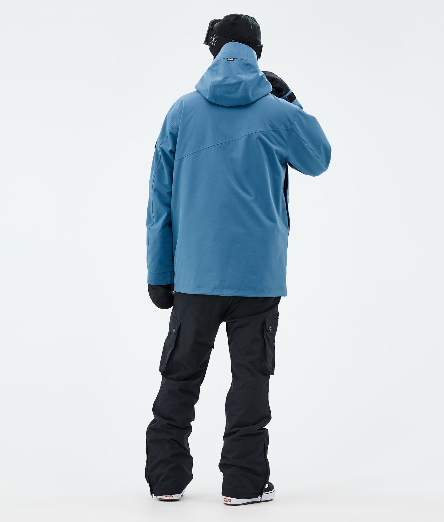 Snowboard Jacket Men Blue Steel
