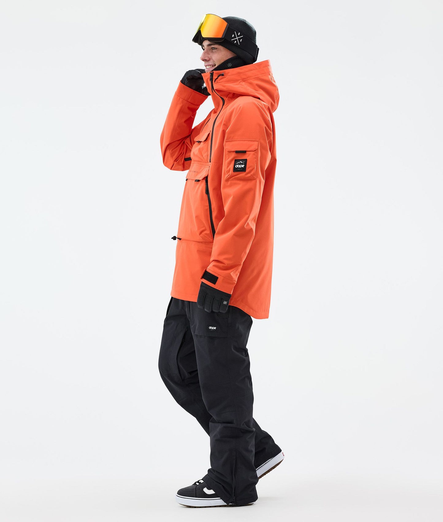 Snowboard Jacket Men Orange