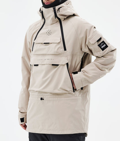 Snowboard Jacket Men Sand