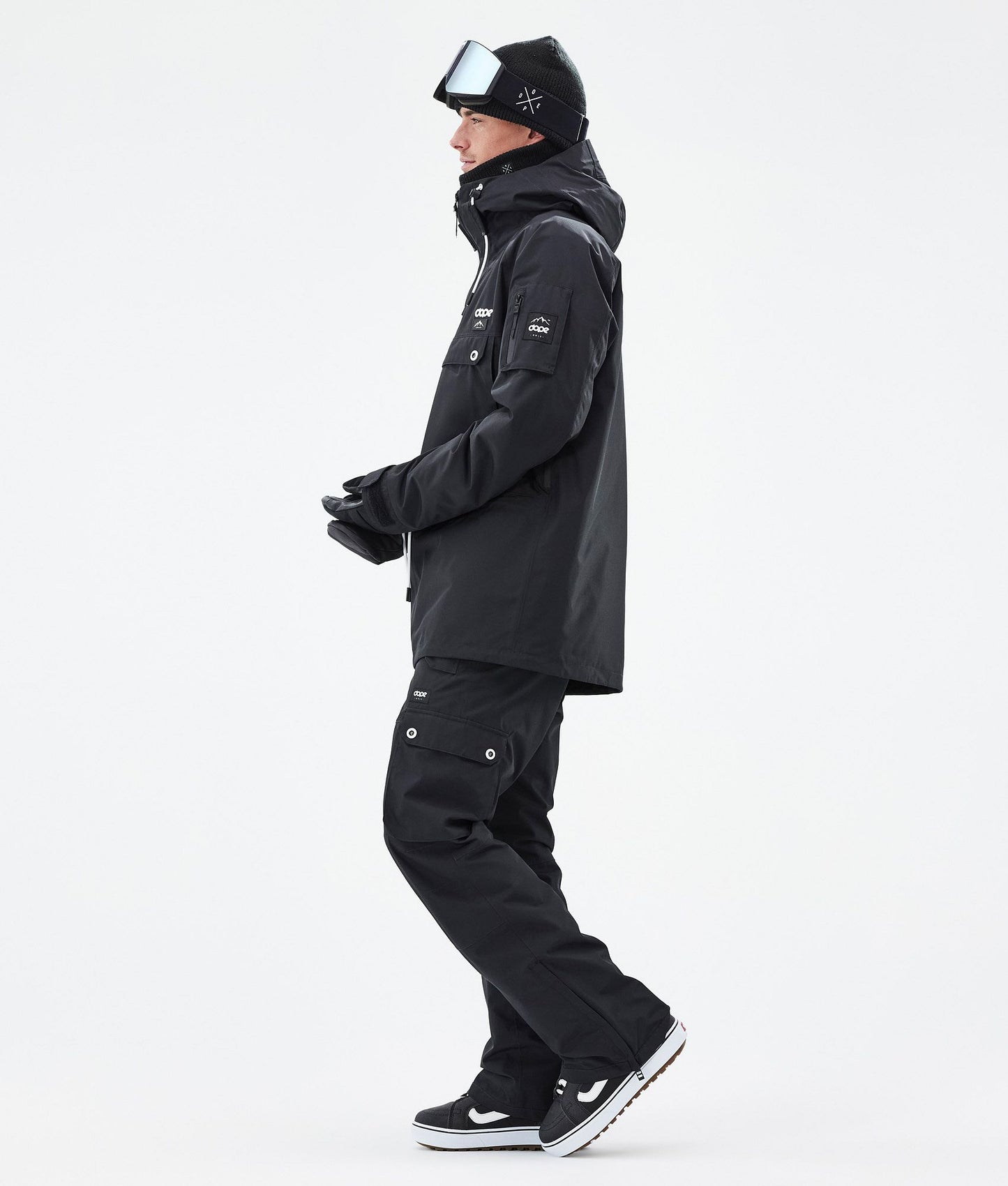 Snowboard Jacket Men Black