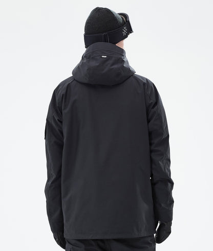 Snowboard Jacket Men Black