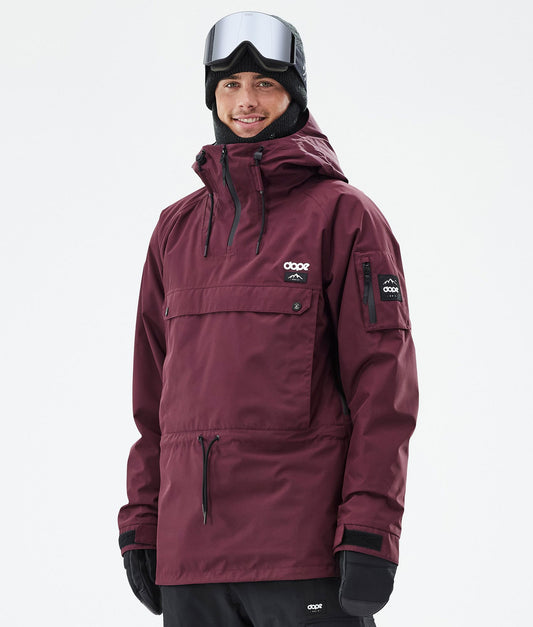 Snowboard Jacket Men Don Burgundy