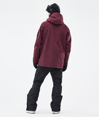 Snowboard Jacket Men Don Burgundy