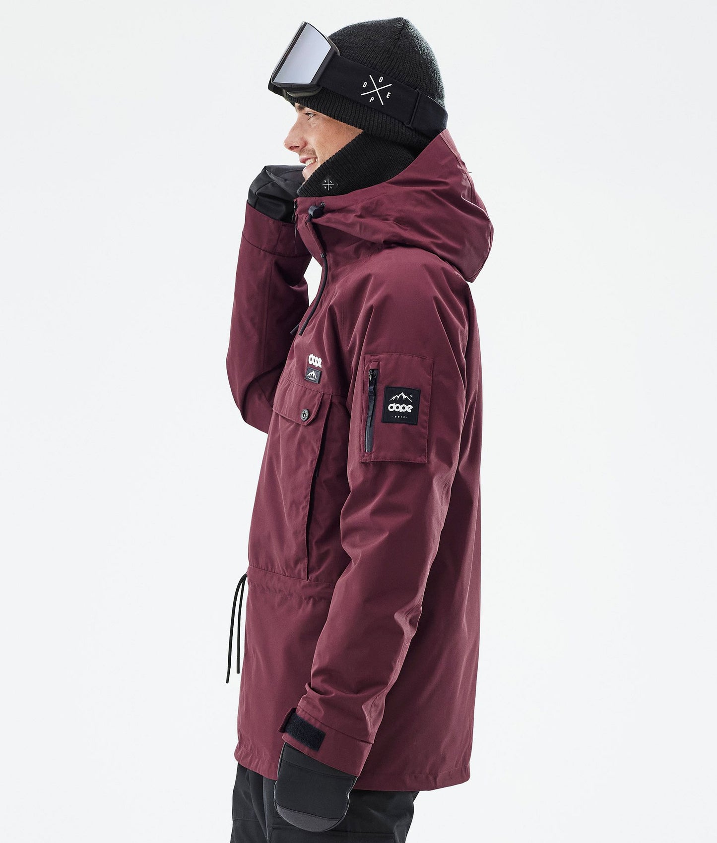 Snowboard Jacket Men Don Burgundy