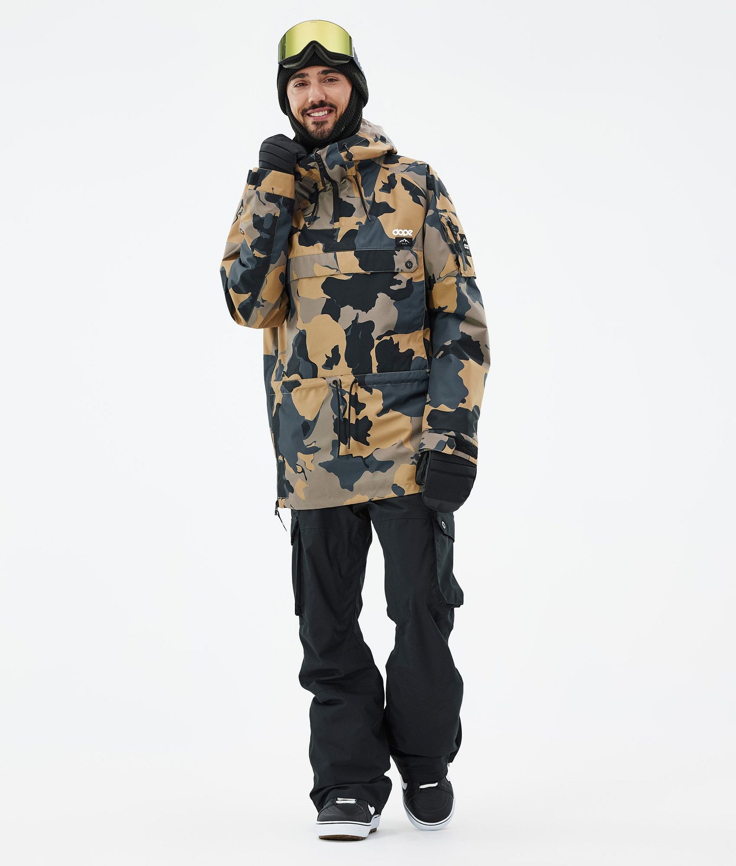 Snowboard Jacket Men Walnut Camo