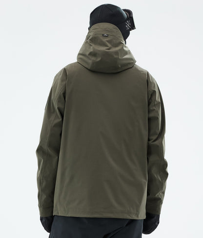 Snowboard Jacket Men Olive Green