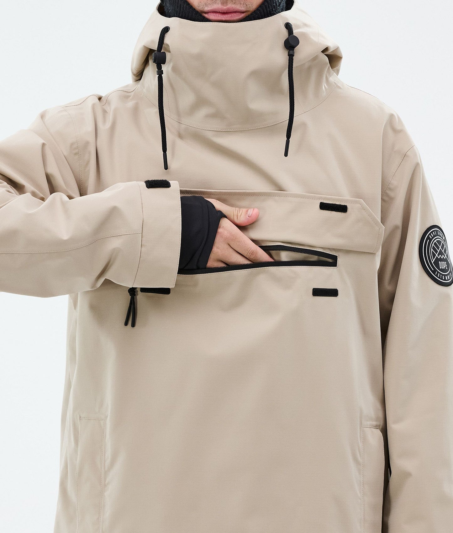 Snowboard Jacket Men Sand