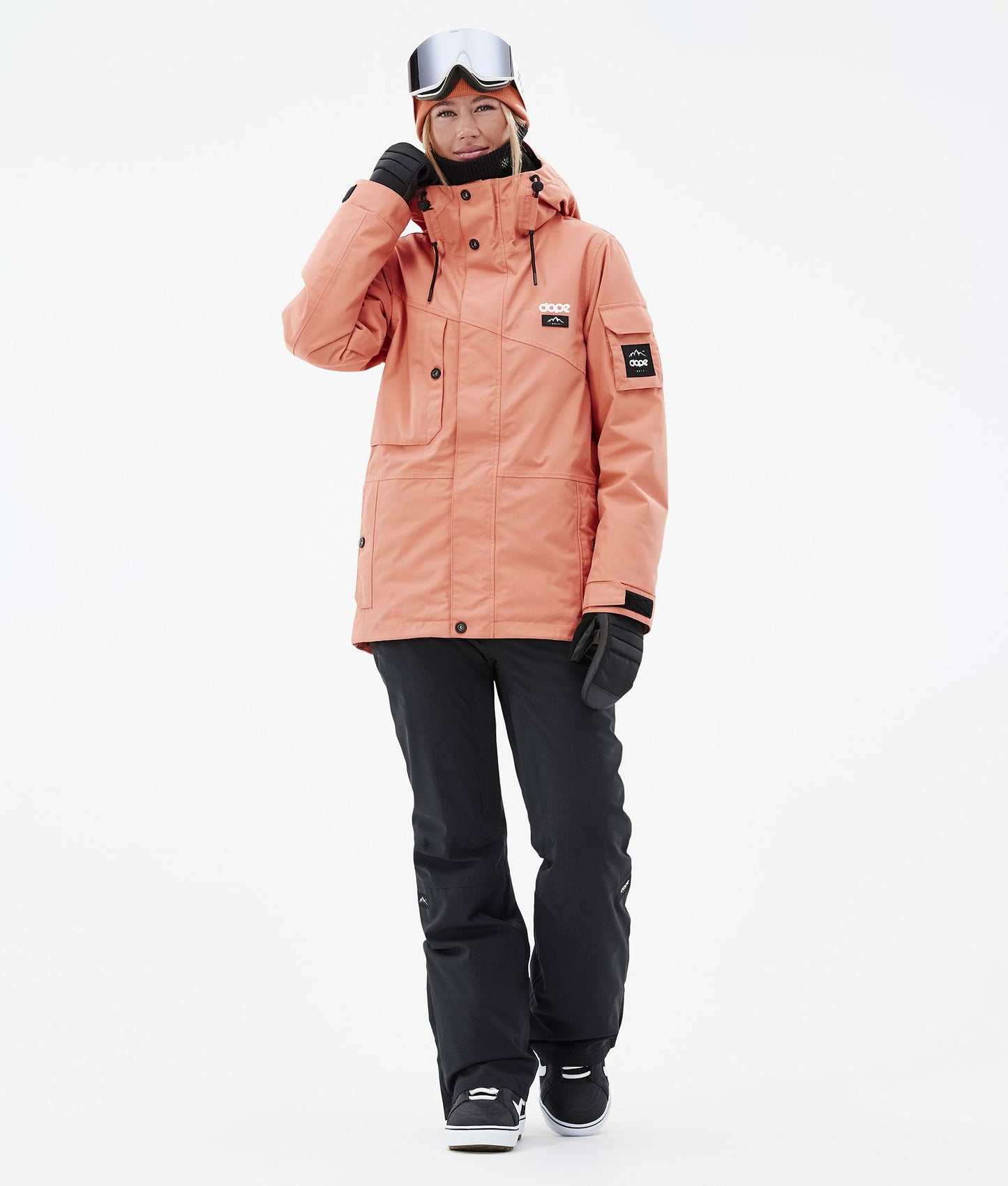 Snowboard Jacket Women Peach