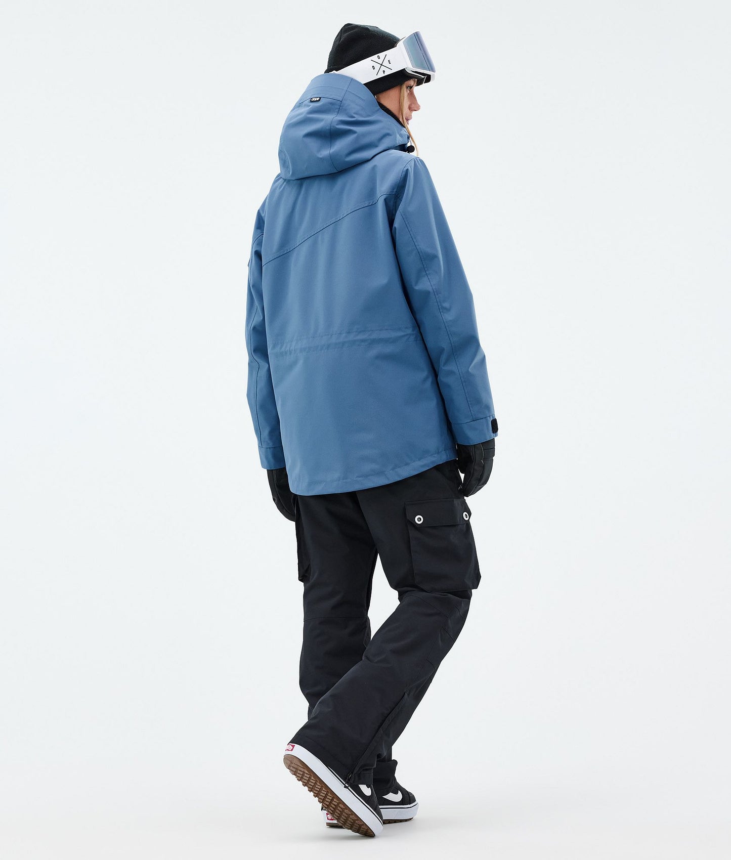 Snowboard Jacket Women Blue Steel