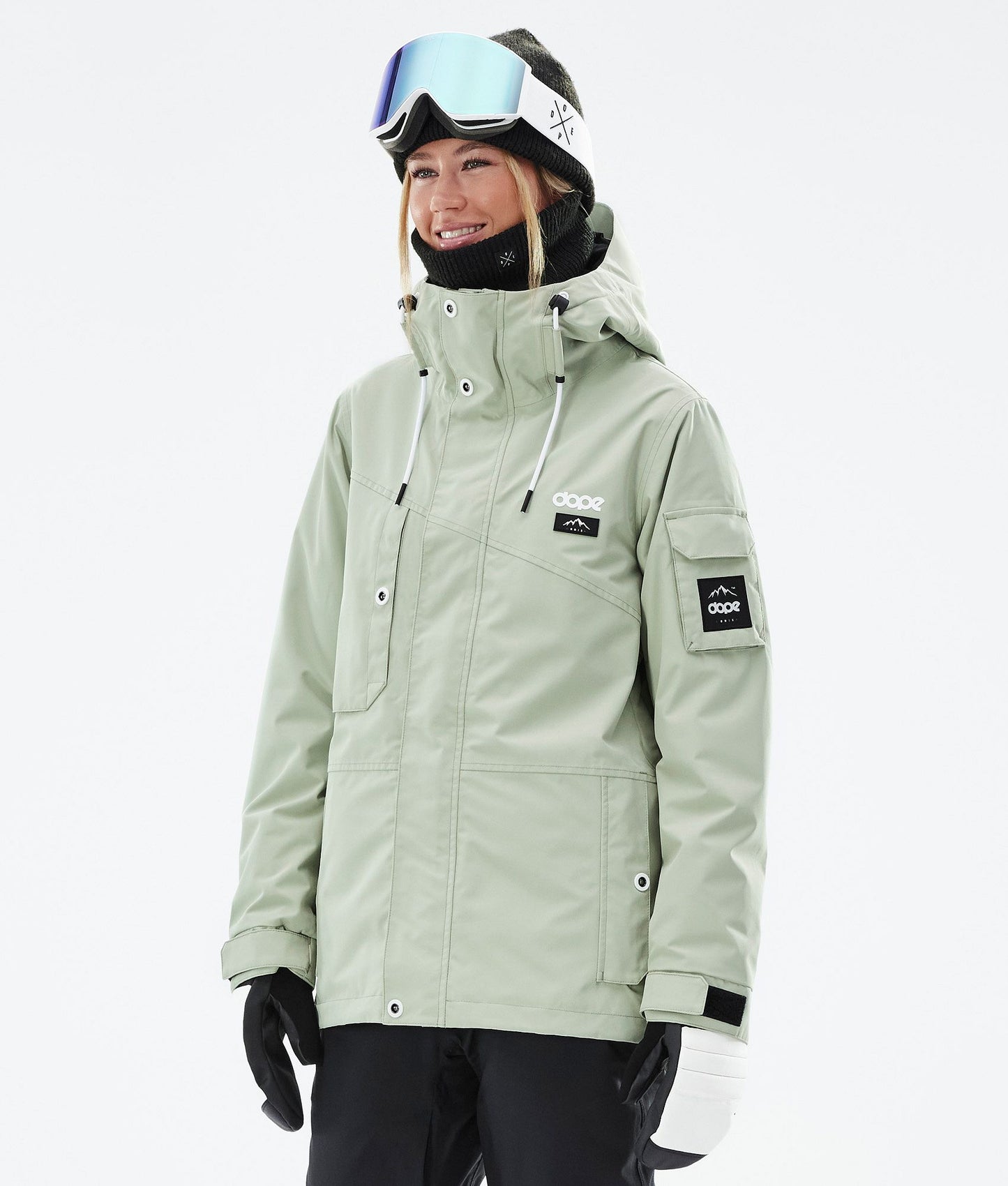 Snowboard Jacket Women Moss Green