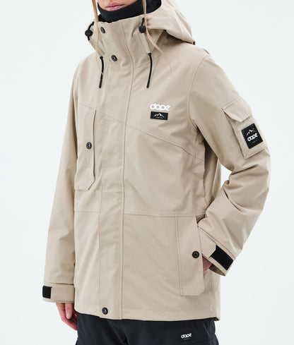 Snowboard Jacket Women Sand