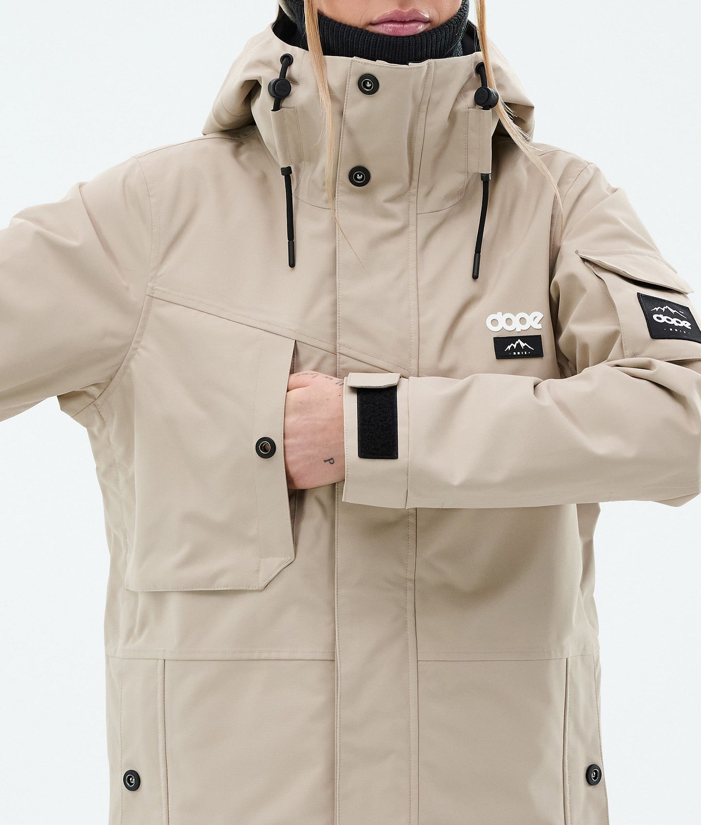 Snowboard Jacket Women Sand