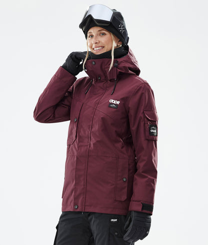 Snowboard Jacket Women Olive Green