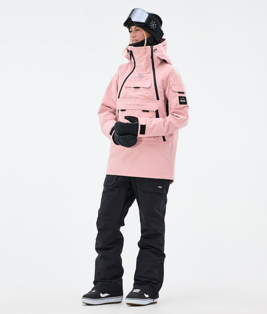 Snowboard Jacket Women Soft Pink