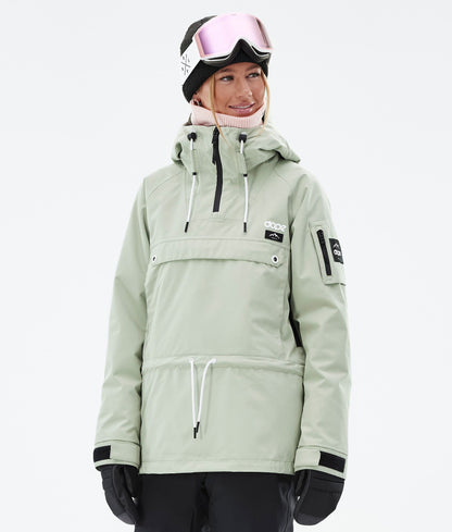 Snowboard Jacket Women Olive Green