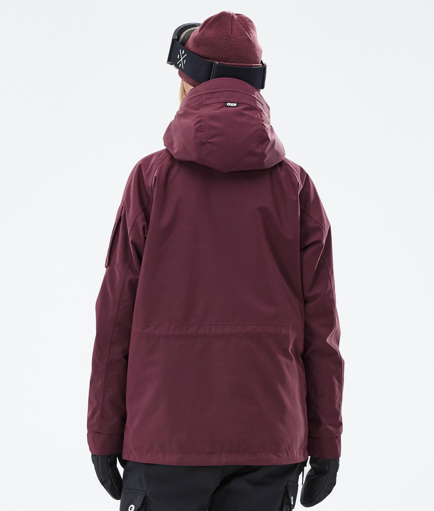 Snowboard Jacket Women Don Burgundy