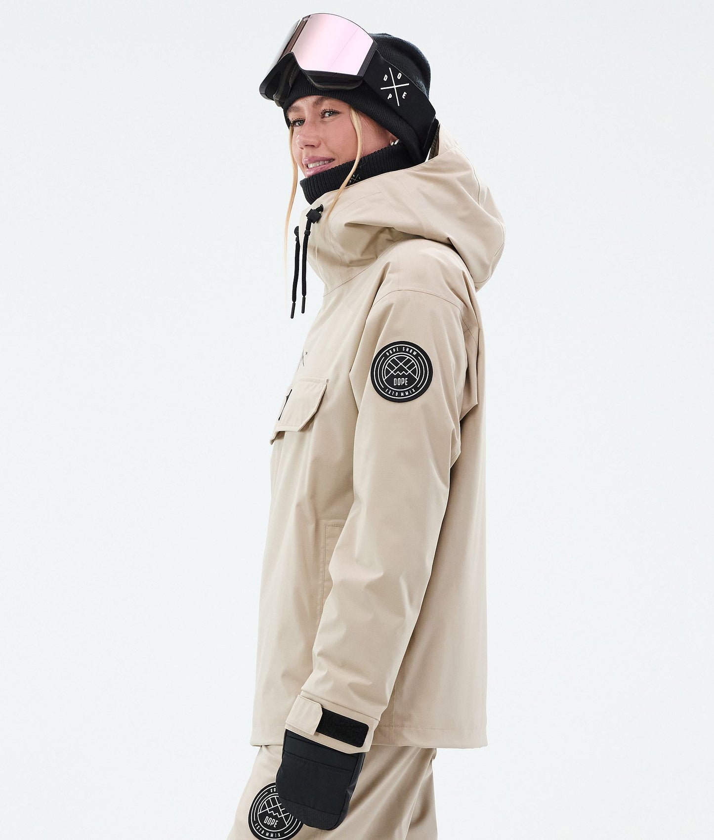Snowboard Jacket Women Sand