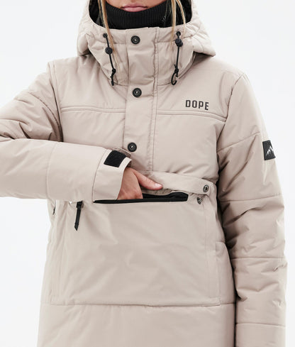 Snowboard Jacket Women Sand
