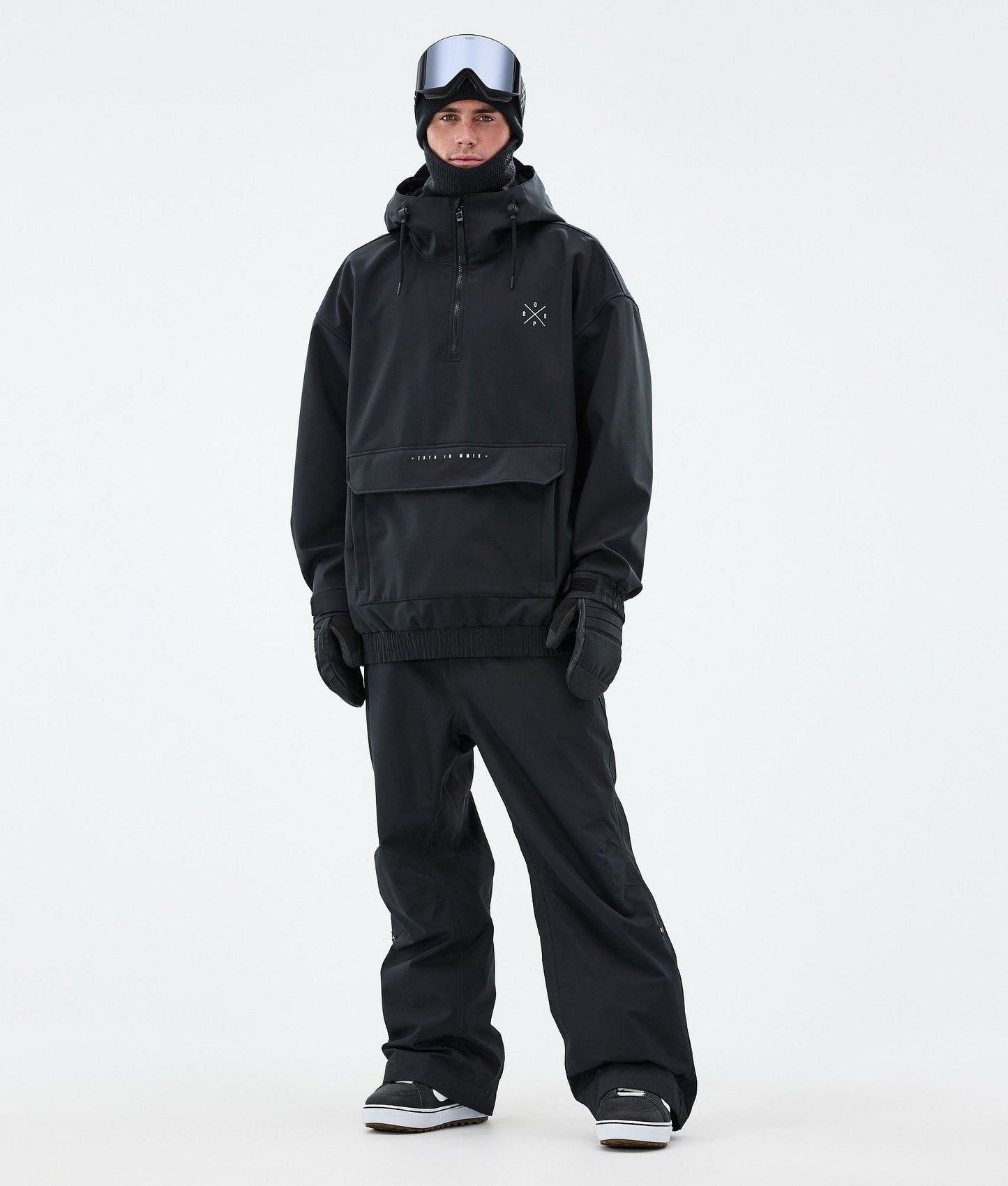 Snowboard Jacket Men Black