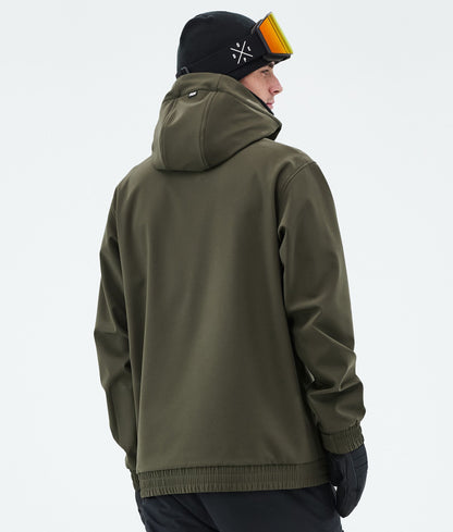 Snowboard Jacket Men 2X-Up Olive Green