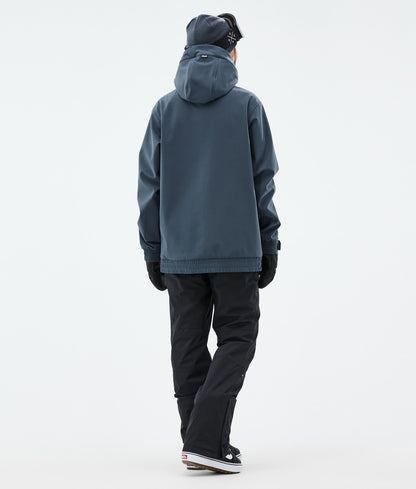 Snowboard Jacket Women 2X-Up Metal Blue