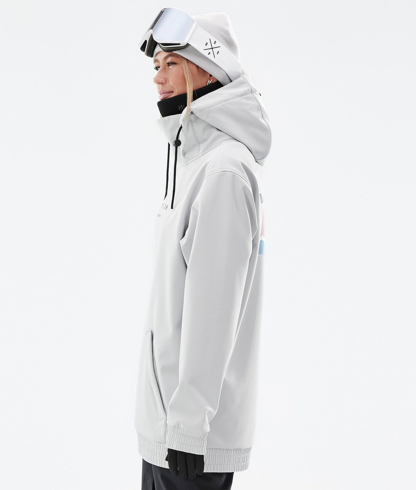 Snowboard Jacket Women Range Light Grey