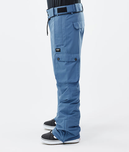 Snowboard Pants Men Blue Steel