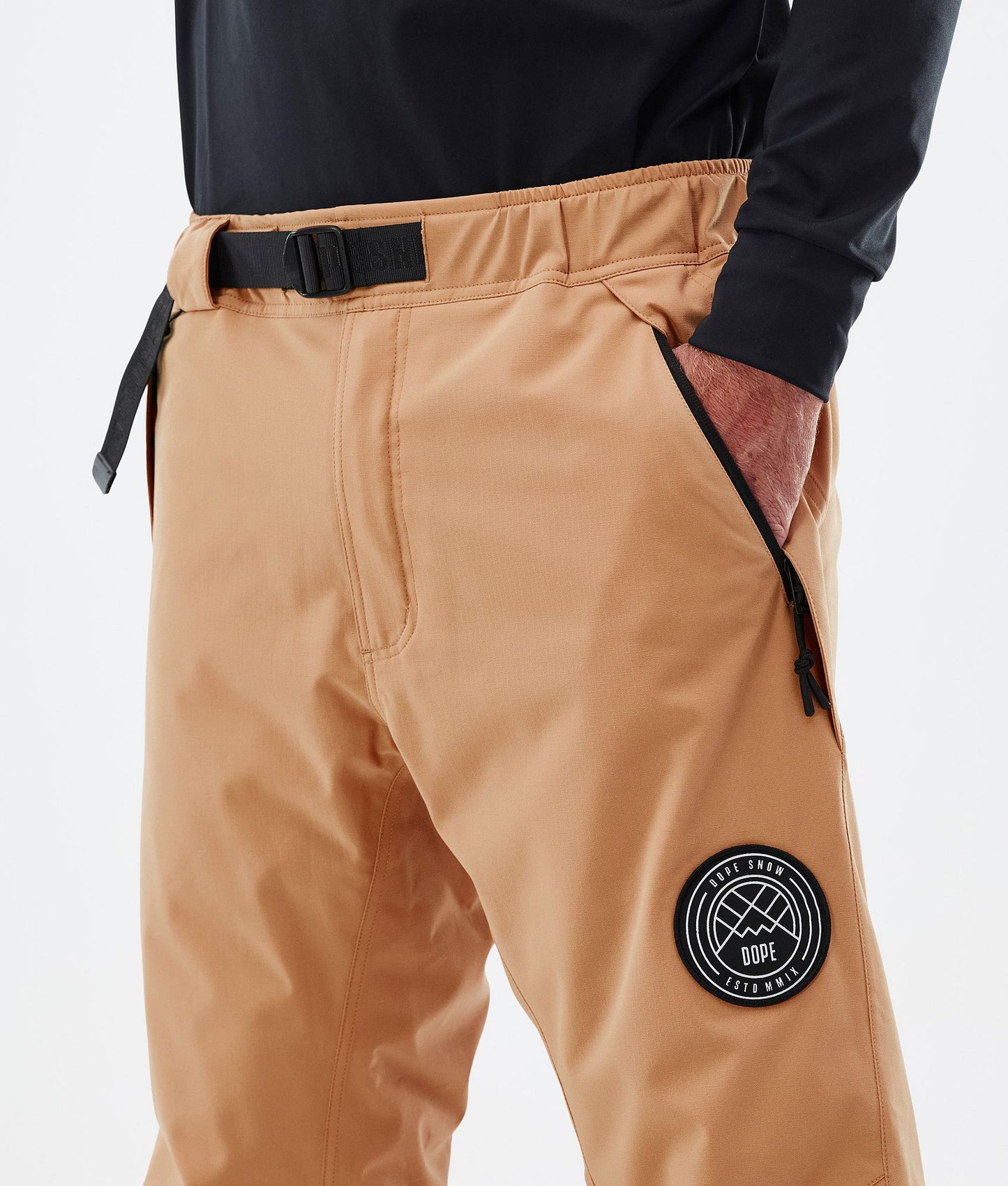 Snowboard Pants Men Khaki Yellow