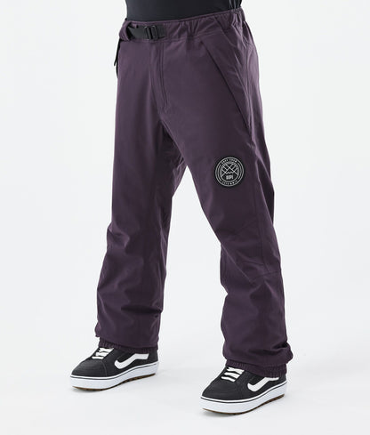 Snowboard Pants Men Dark Lilac