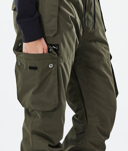 Snowboard Pants Women Olive Green